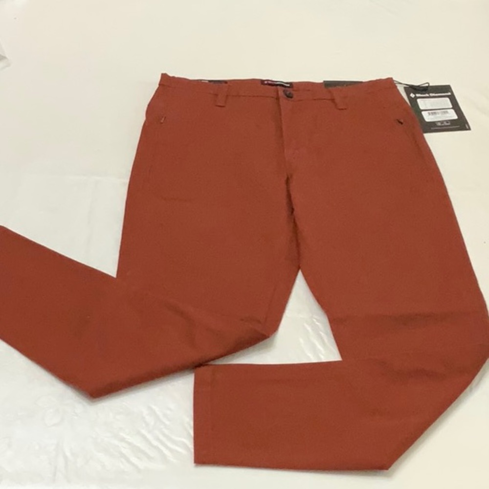 Black Diamond FLOWSTONE STRETCH CHINO PANT- mahogany